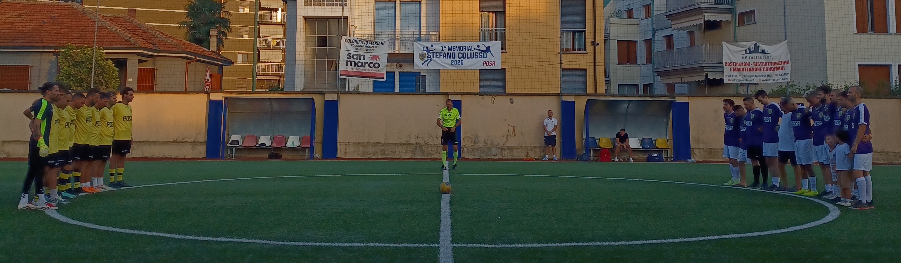 Primo Memorial Stefano Colusso: una giornata di sport, amicizia e ricordo.